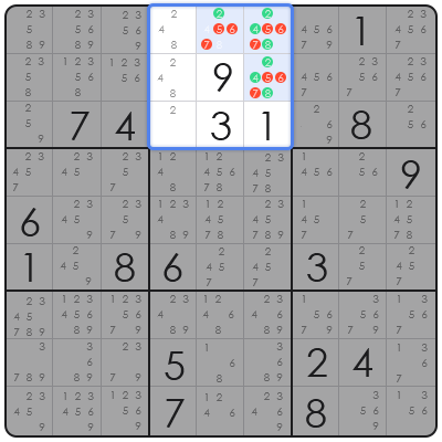 naked pairs sudoku